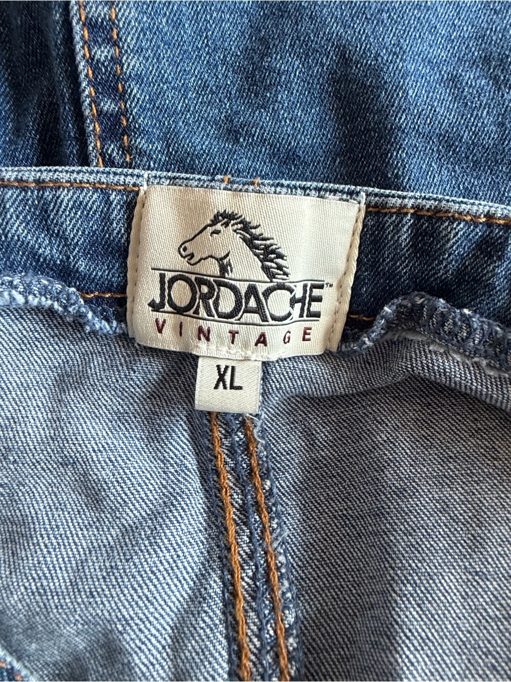 Jordache Vintage Denim Button-Front Midi Dress - Picture 9 of 13